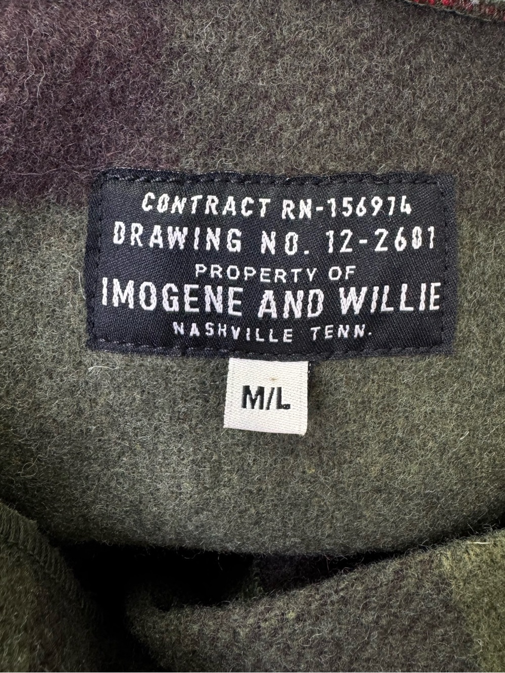 NEW Imogene + Willie x American Woolen Blanket Coat M/L Limited Edition - Picture 7 of 9